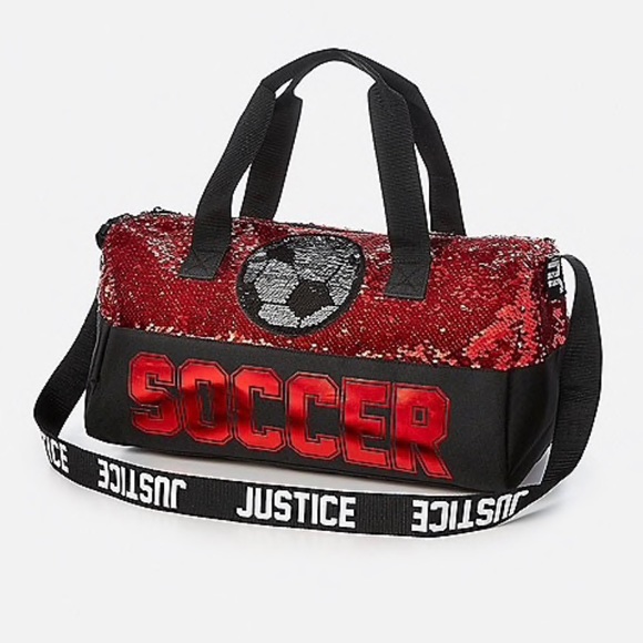 Justice Flip Sequin Soccer Bag | Poshmark